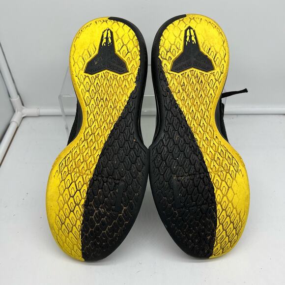 Nike Shoes Mens 7.5 Mamba Focus Black Optimum Yellow AJ5899-001 Kobe Bryant - Picture 10 of 10